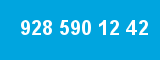928 590 12 42 928 590 12 42